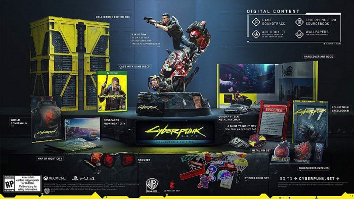 Cyberpunk 2077 Cover Art Collectors Edition