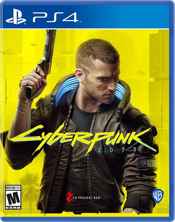 Cyberpunk 2077 Cover Art PS4