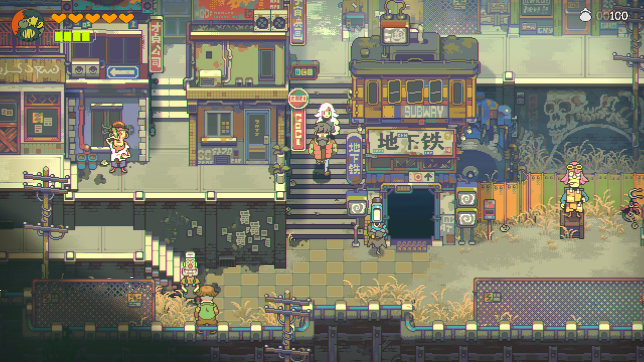 An overview of a built up city in Eastward