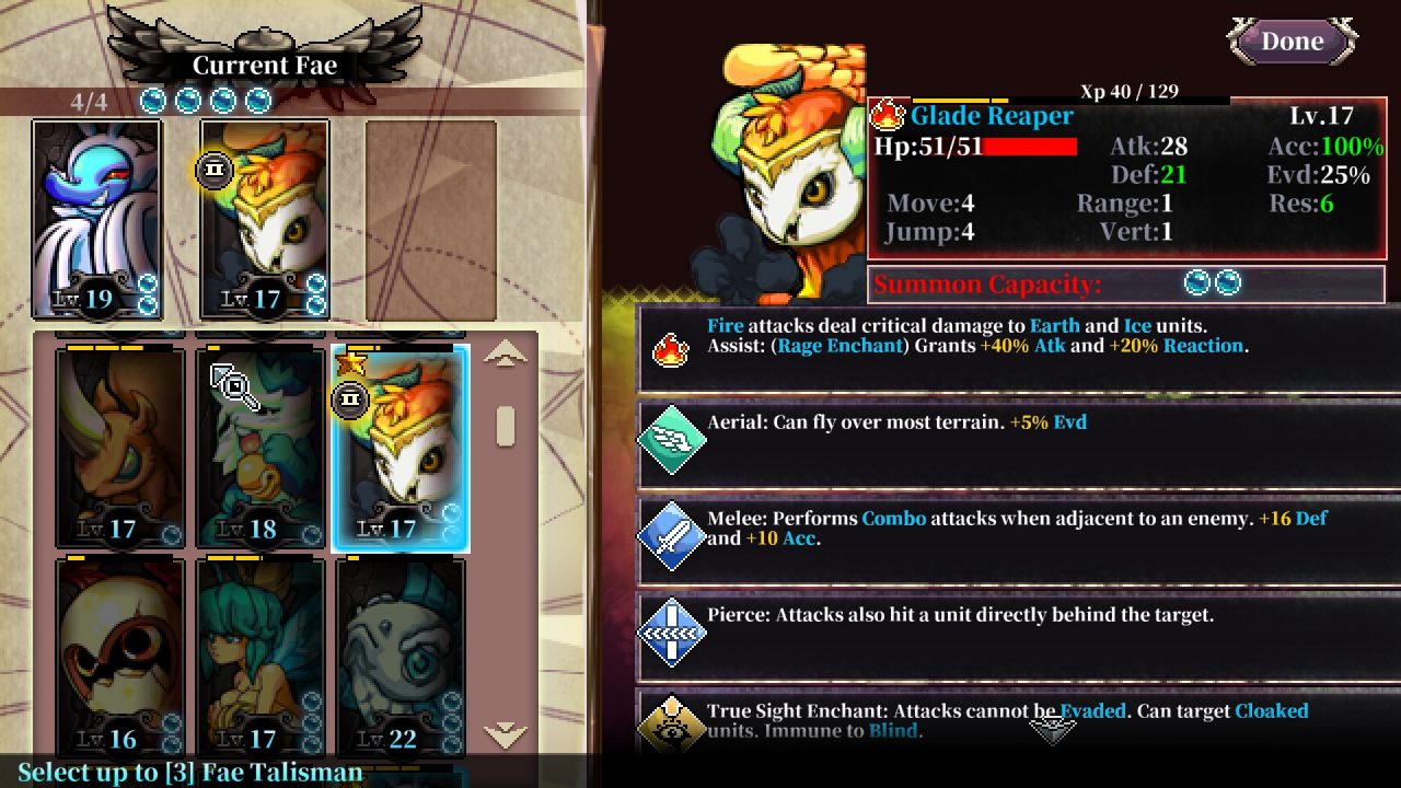 Fae Tactics Screenshot 016