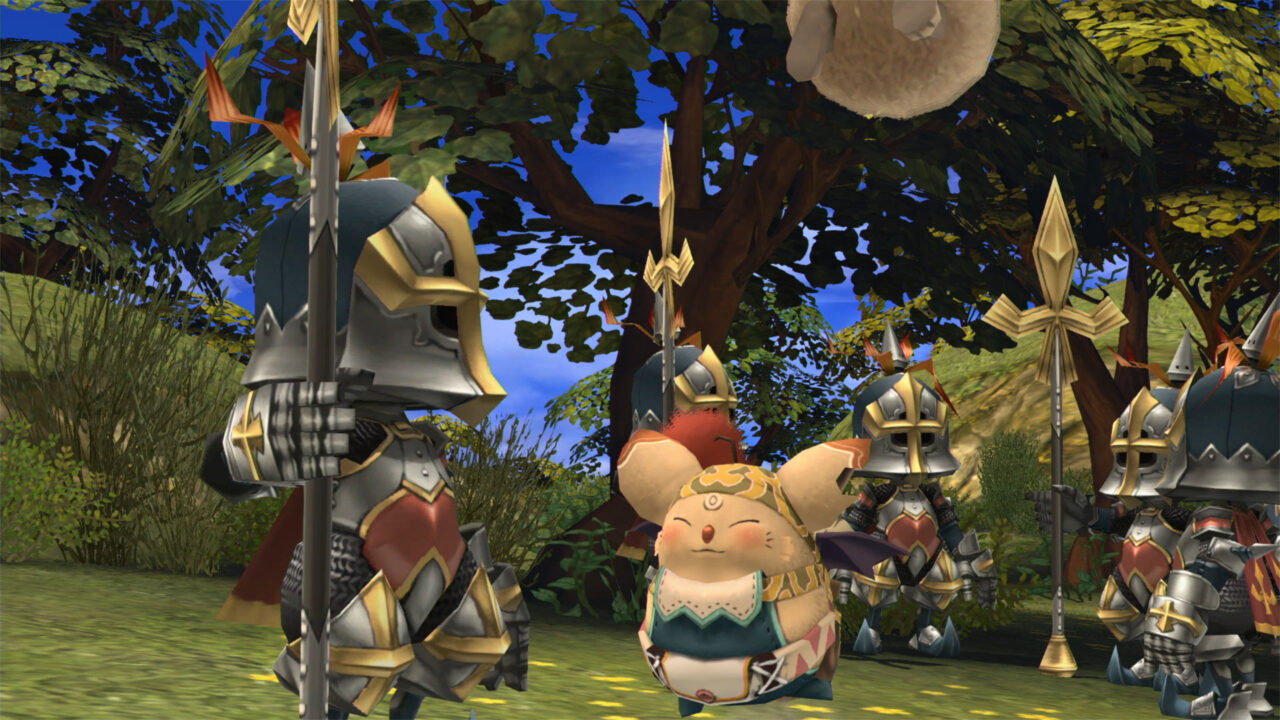 Screenshot From Final Fantasy Crystal Chronicles Remastered Edition Featuring A Moogle