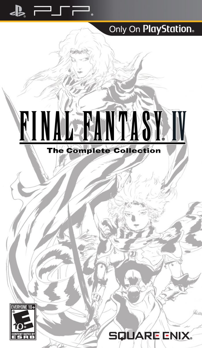 Final Fantasy IV The Complete Collection Cover Art US