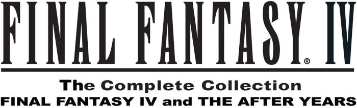 Final Fantasy IV The Complete Collection Logo 001