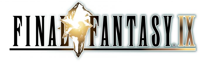 Final Fantasy IX Logo White