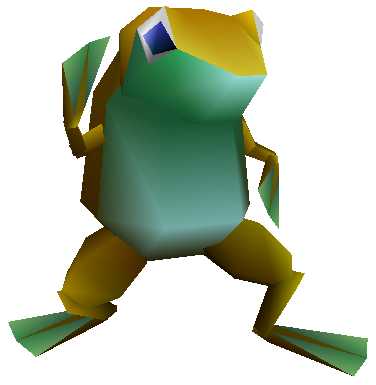 Final Fantasy VII Touch Me Frog