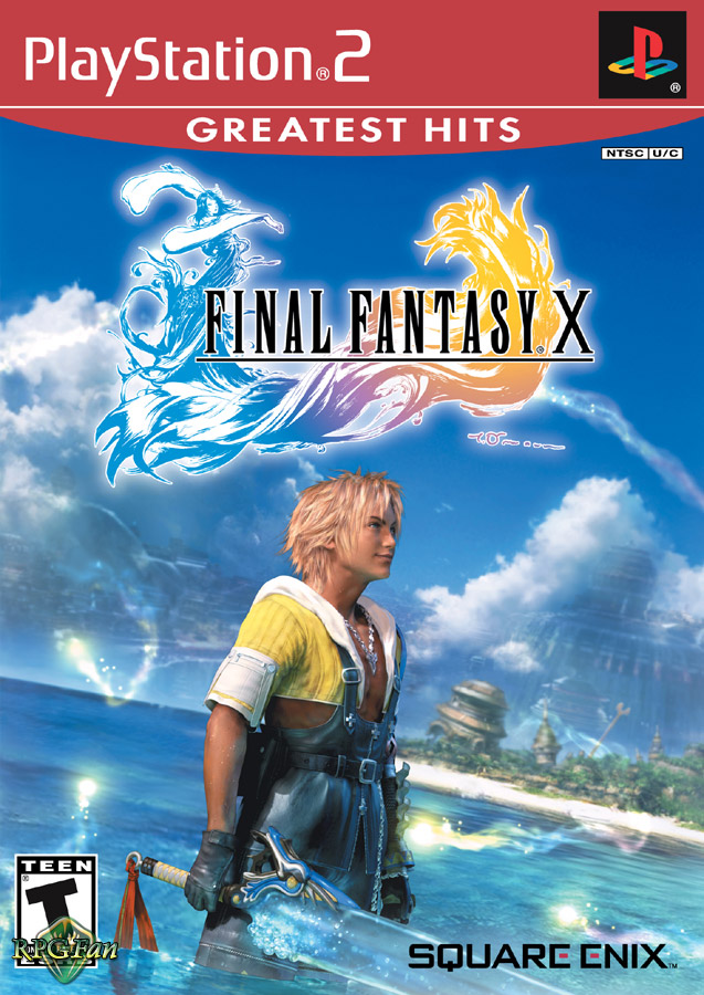 Final Fantasy X Cover Art US Greatest Hits Front