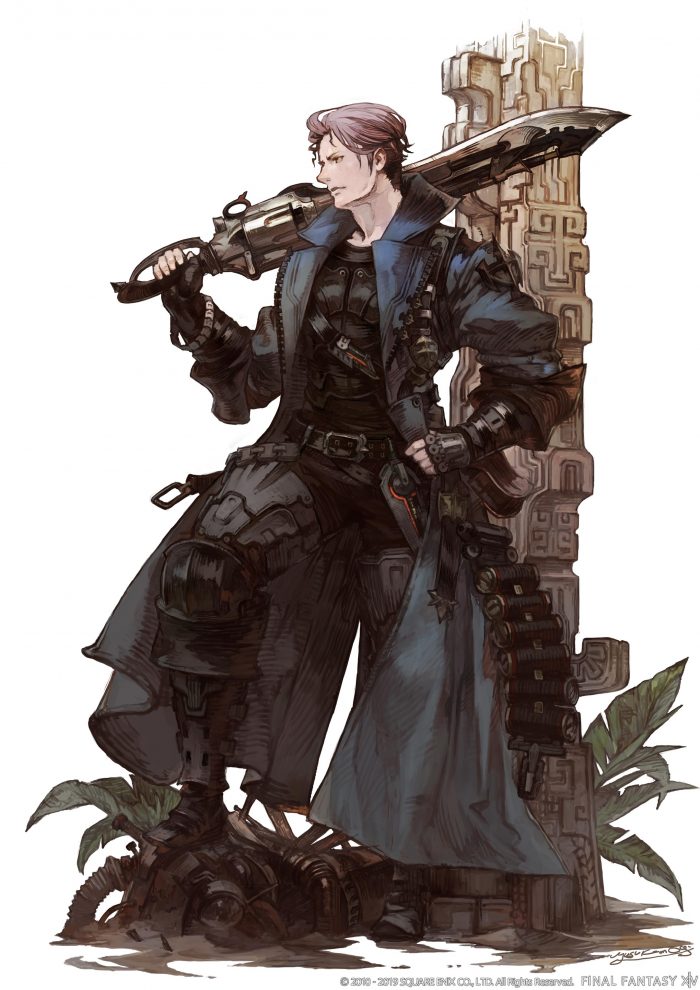Final Fantasy XIV Shadowbringers Artwork 020 Gunbreaker