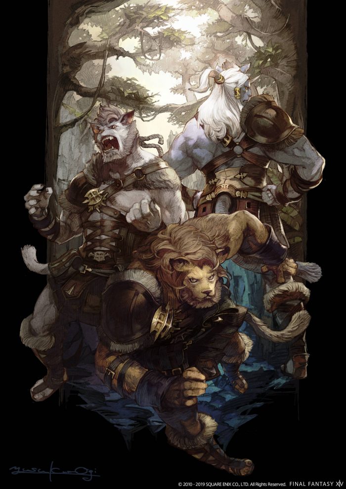 Final Fantasy XIV Shadowbringers Artwork 032 Hrothgar