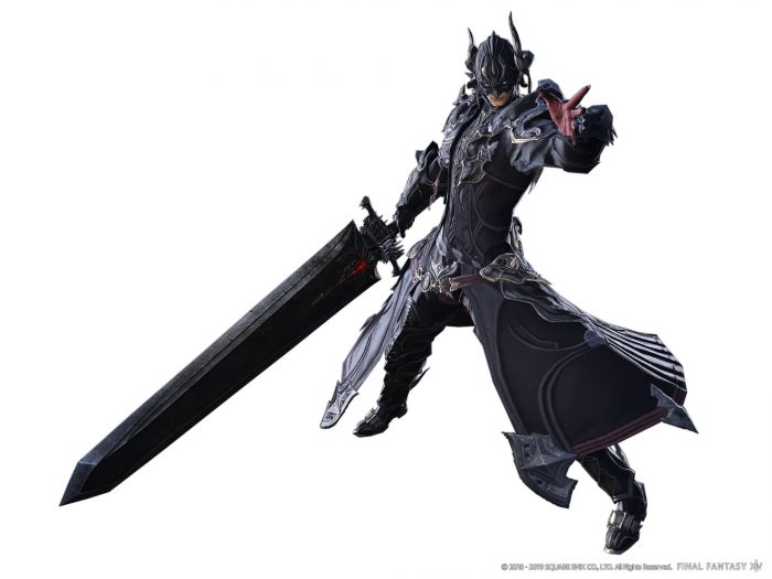 Final Fantasy XIV Shadowbringers Artwork 038 Dark Knight Artifact Gear