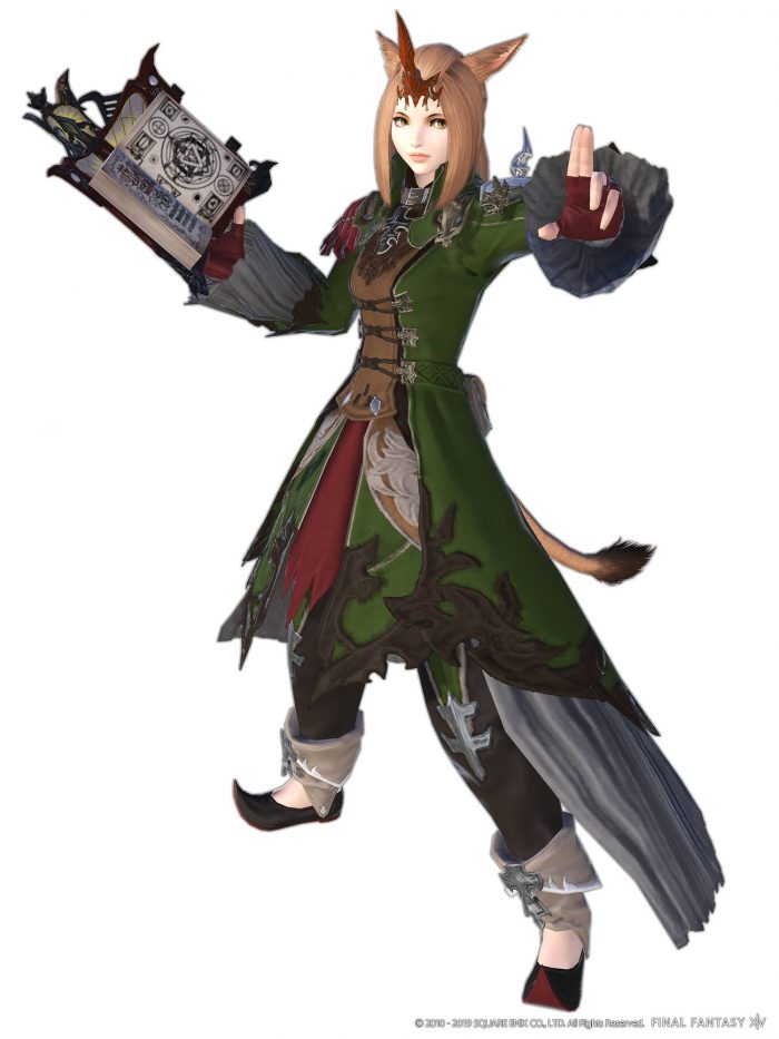 Final Fantasy XIV Shadowbringers Artwork 046 Summoner Artifact Gear
