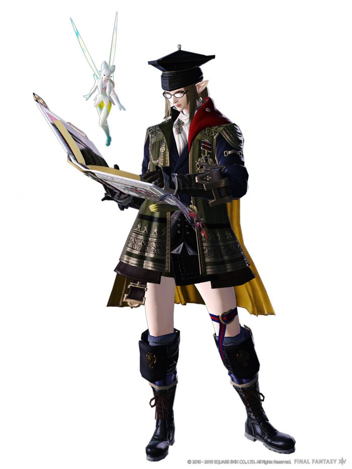 Final Fantasy XIV Shadowbringers Artwork 049 Scholar Artifact Gear