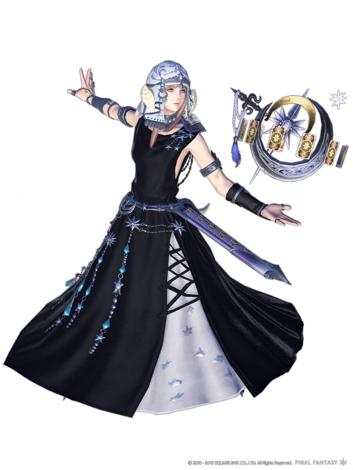 Final Fantasy XIV Shadowbringers Artwork 050 Astrologian Artifact Gear