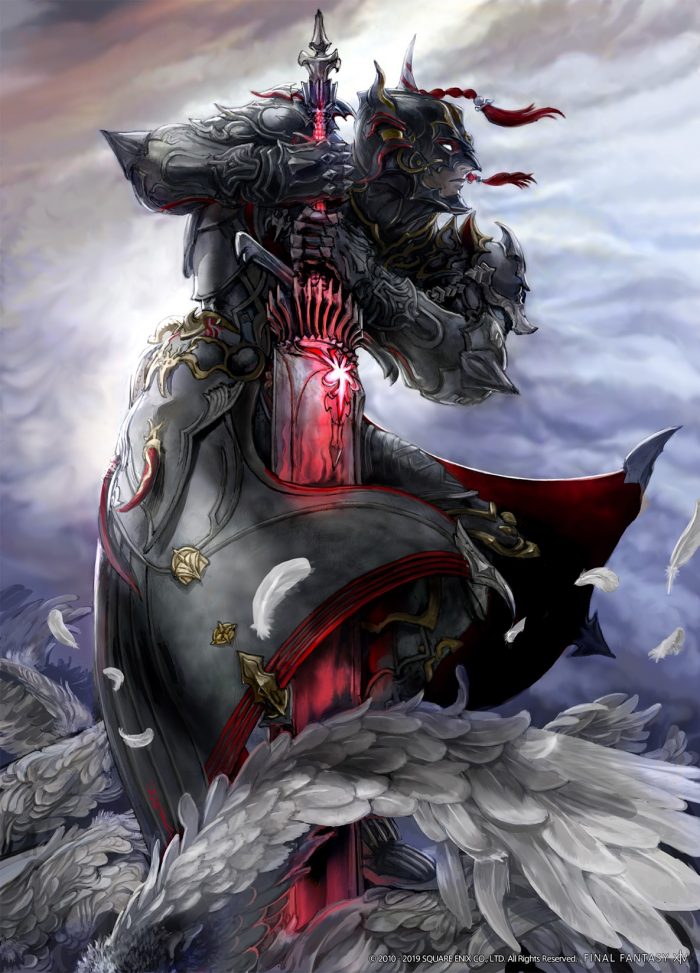Final Fantasy XIV Shadowbringers Artwork 059 Warrior of Darkness