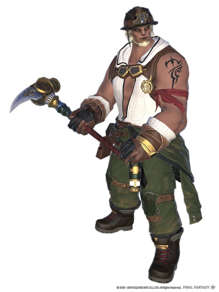 Final Fantasy XIV Shadowbringers Artwork 069 Miner