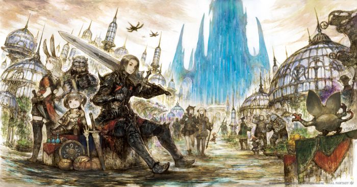 Final Fantasy XIV Shadowbringers Artwork 083 Crystal Tower