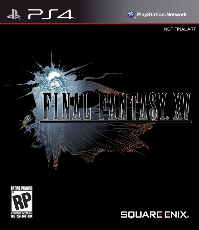 Final Fantasy XV Cover Art (PS4, Early)
