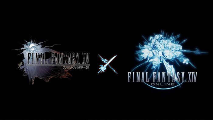 Final Fantasy XV Logo FFXIV Collaboration