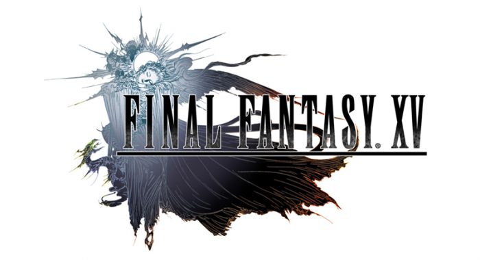 Final Fantasy XV Logo on White