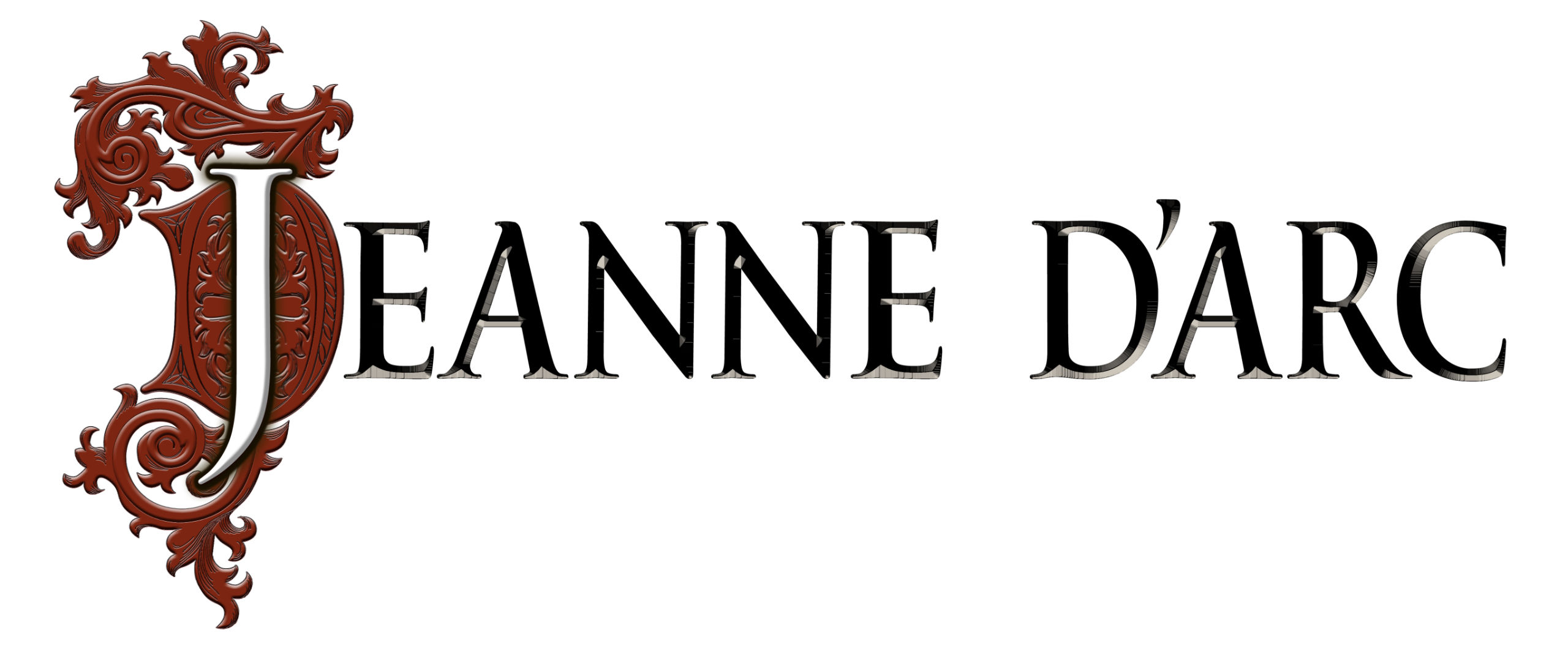 Jeanne dArc Logo on White