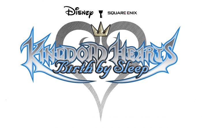 Kingdom Hearts Birth by Sleep Logo on White