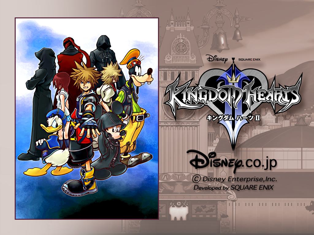 Kingdom Hearts II wall 01