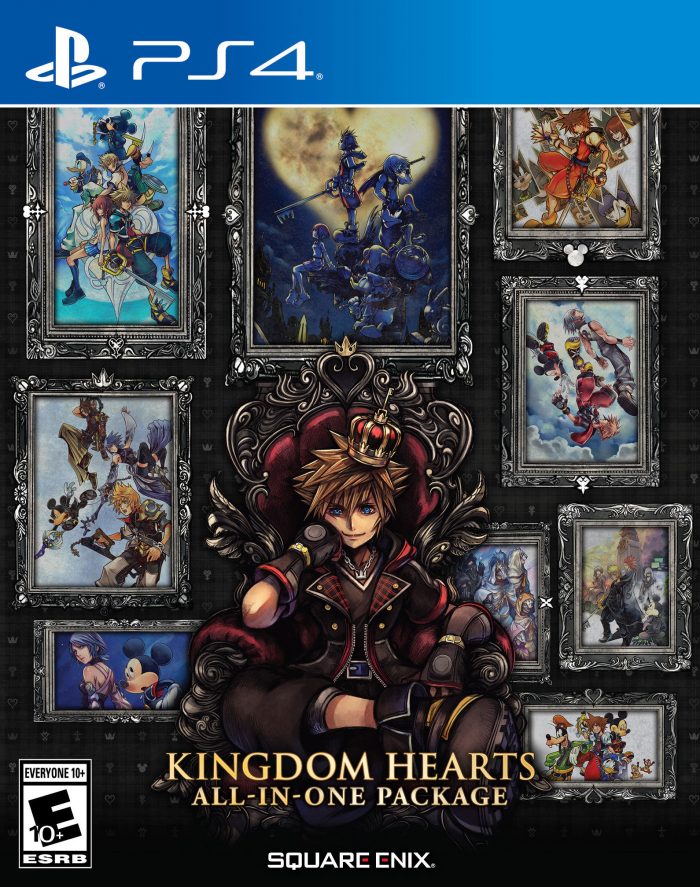 Kingdom Hearts III Cover Art PS4 All in One Package