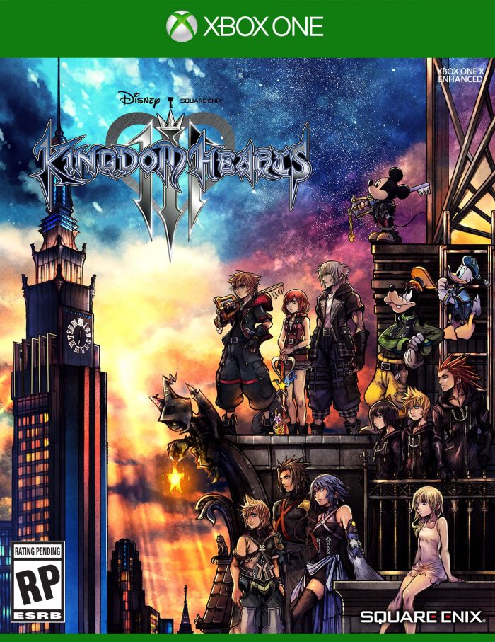 Kingdom Hearts III Cover Art XB1