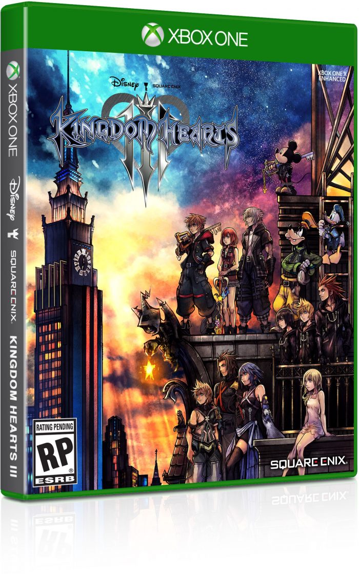 Kingdom Hearts III Cover Art XB1 Angle