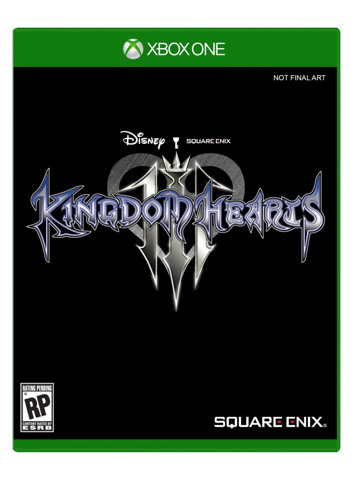 Kingdom Hearts III Cover Art XB1 Preliminary