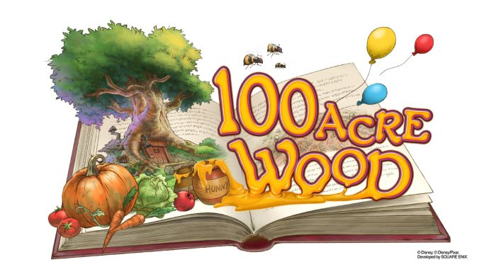 Kingdom Hearts III Logo 100 Acre Wood