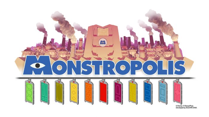 Kingdom Hearts III Logo Monstropolis