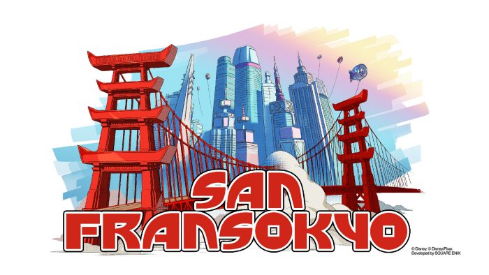 Kingdom Hearts III Logo San Fransokyo