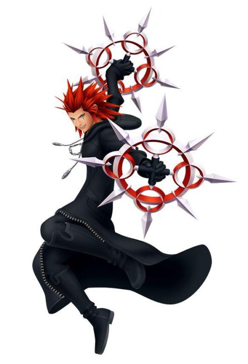 Artwork Of Axel From Kingdom Hearts Melody Of Memory