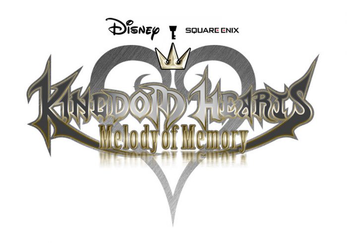 Kingdom Hearts Melody of Memory Logo on White