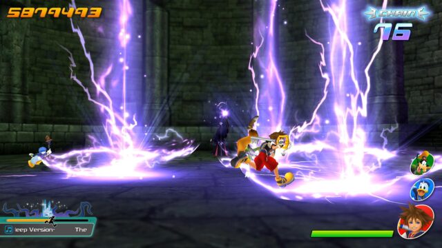 Screenshot From Kingdom Hearts Melody Of Memory Featuring A Boss Fight