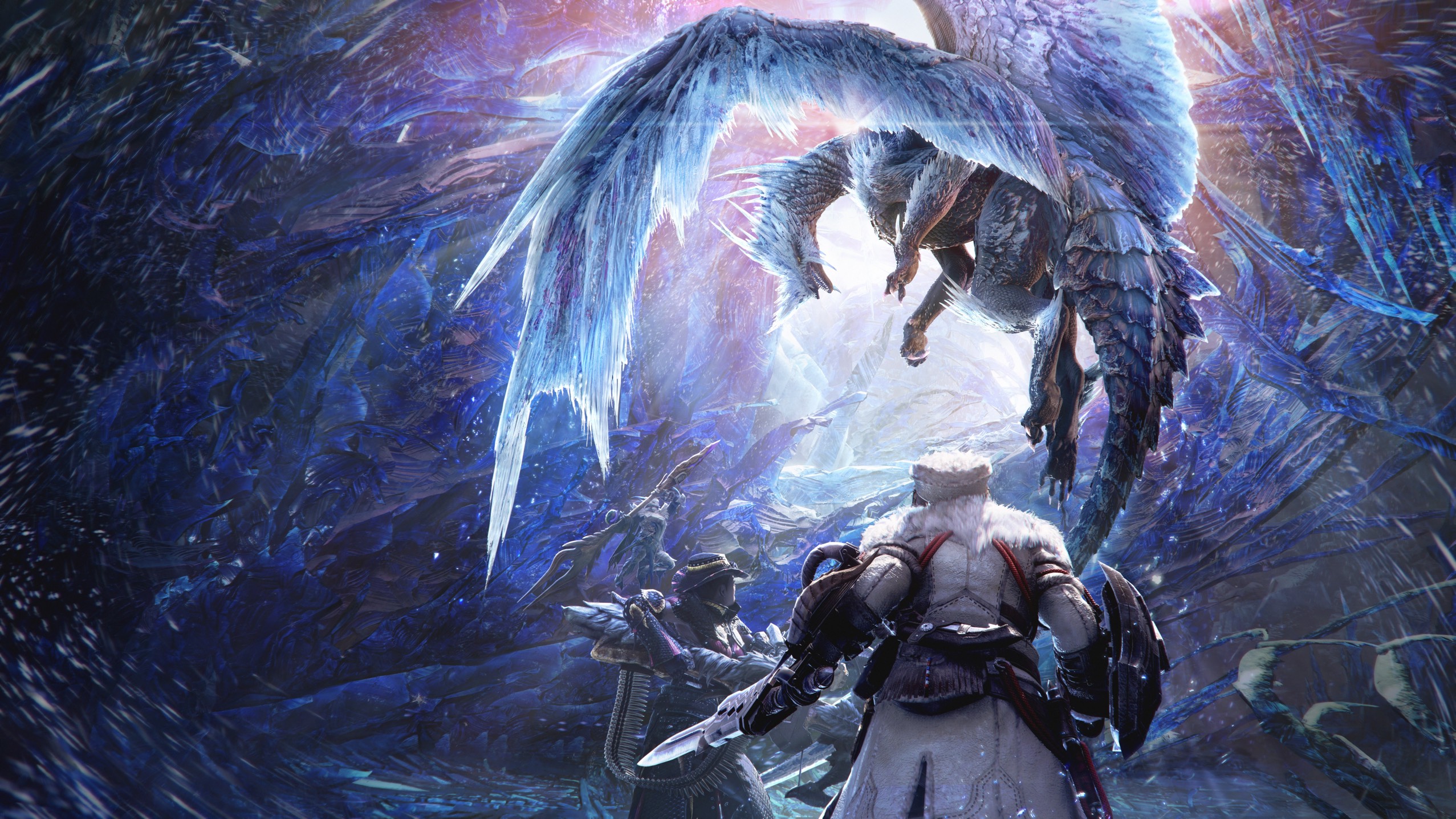 Artwork From Monster Hunter World Iceborne Featuring Elder Dragon
