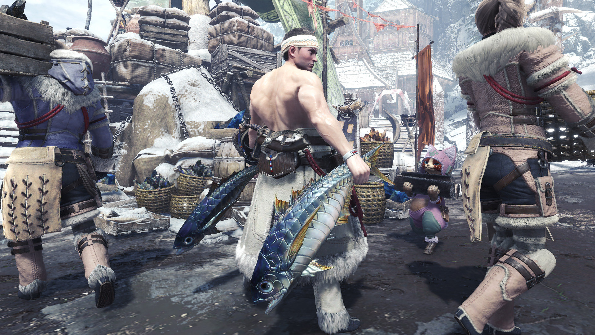 Monster Hunter World Iceborne Screenshot 143 Whetfish Dual Swords