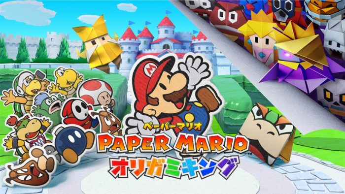 Paper Mario The Origami King Key Art