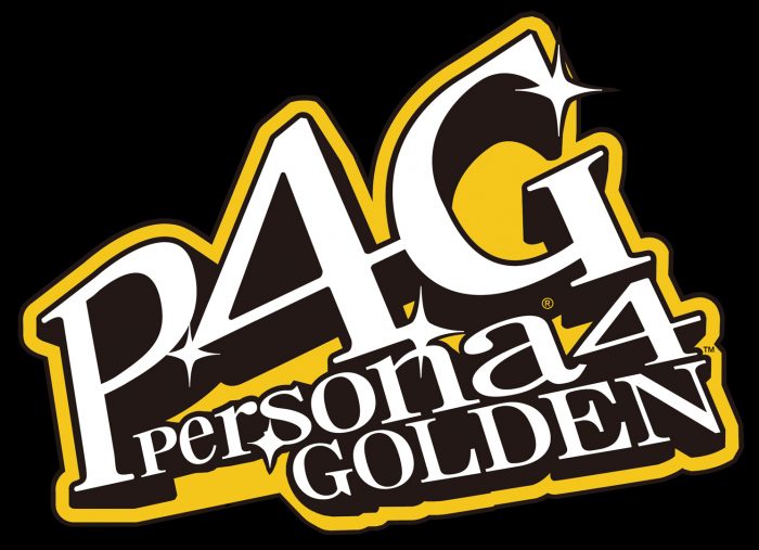 Persona 4 Golden Logo US on Black