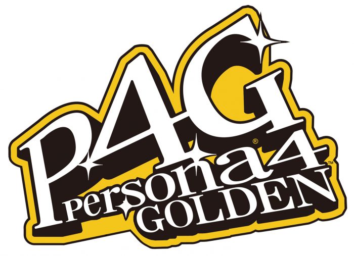 Persona 4 Golden Logo US on White