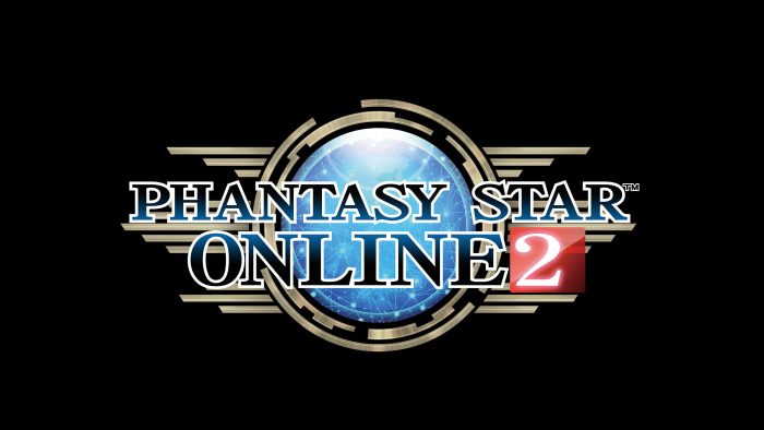 Phantasy Star Online 2 Logo US on White