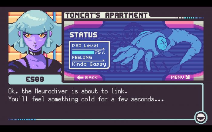 Read Only Memories NEURODIVER Screenshot 004