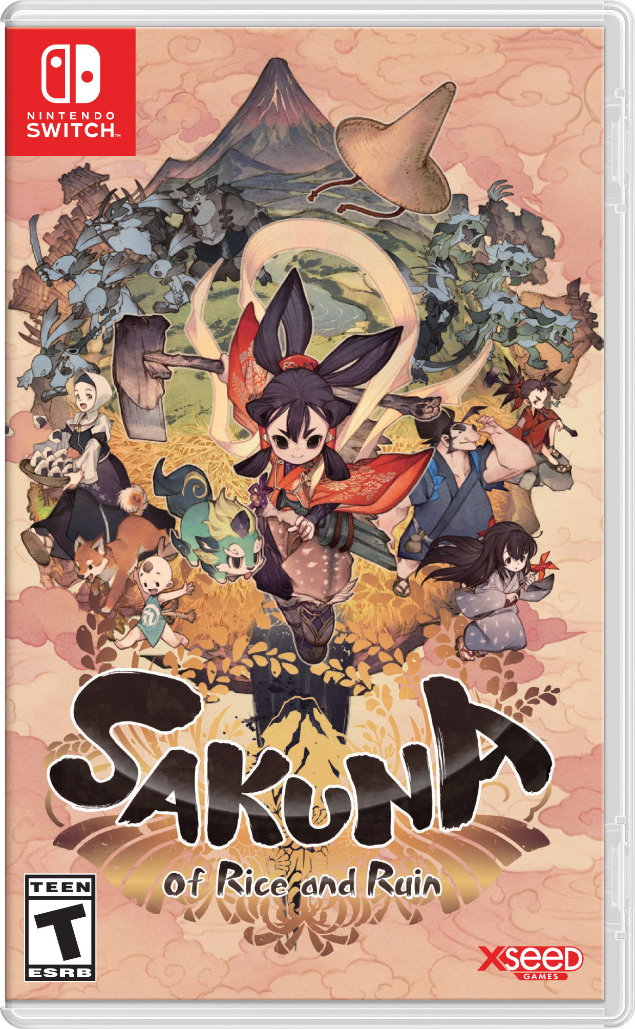 Sakuna Of Rice and Ruin Cover Art Switch