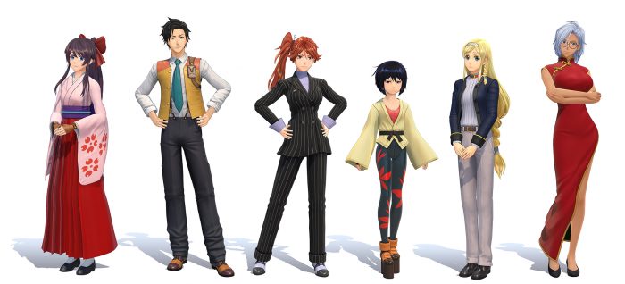 Sakura Wars 2020 Artwork 037 DLC Legacy of Love Costumes 1