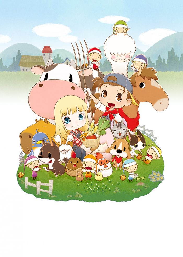Story of Seasons Friends of Mineral Town Key Art