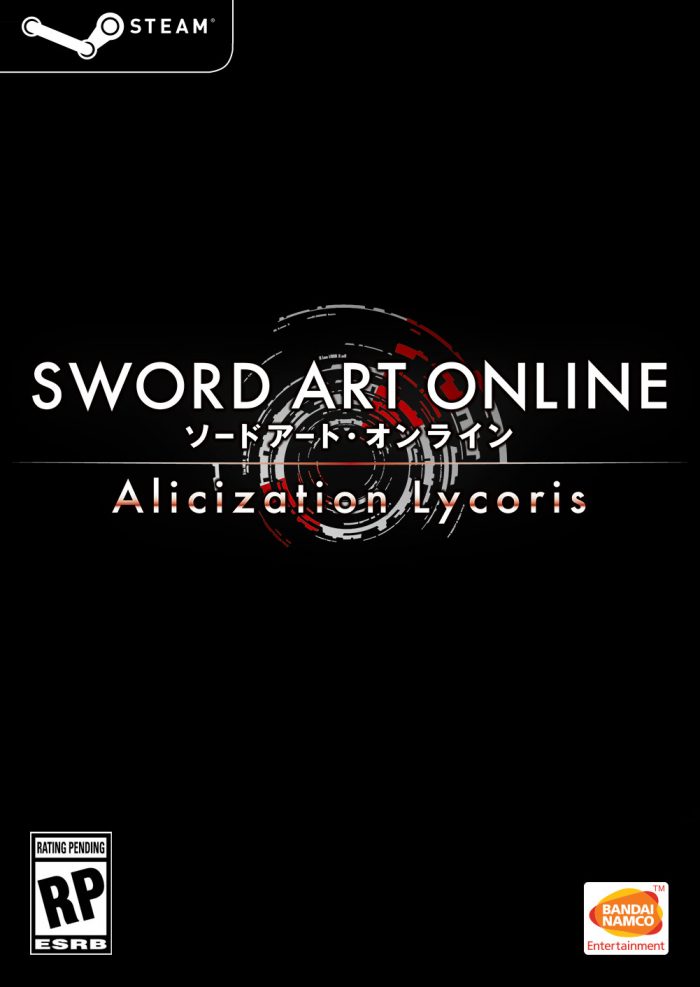 Sword Art Online Alicization Lycoris Cover Art US PC Preliminary