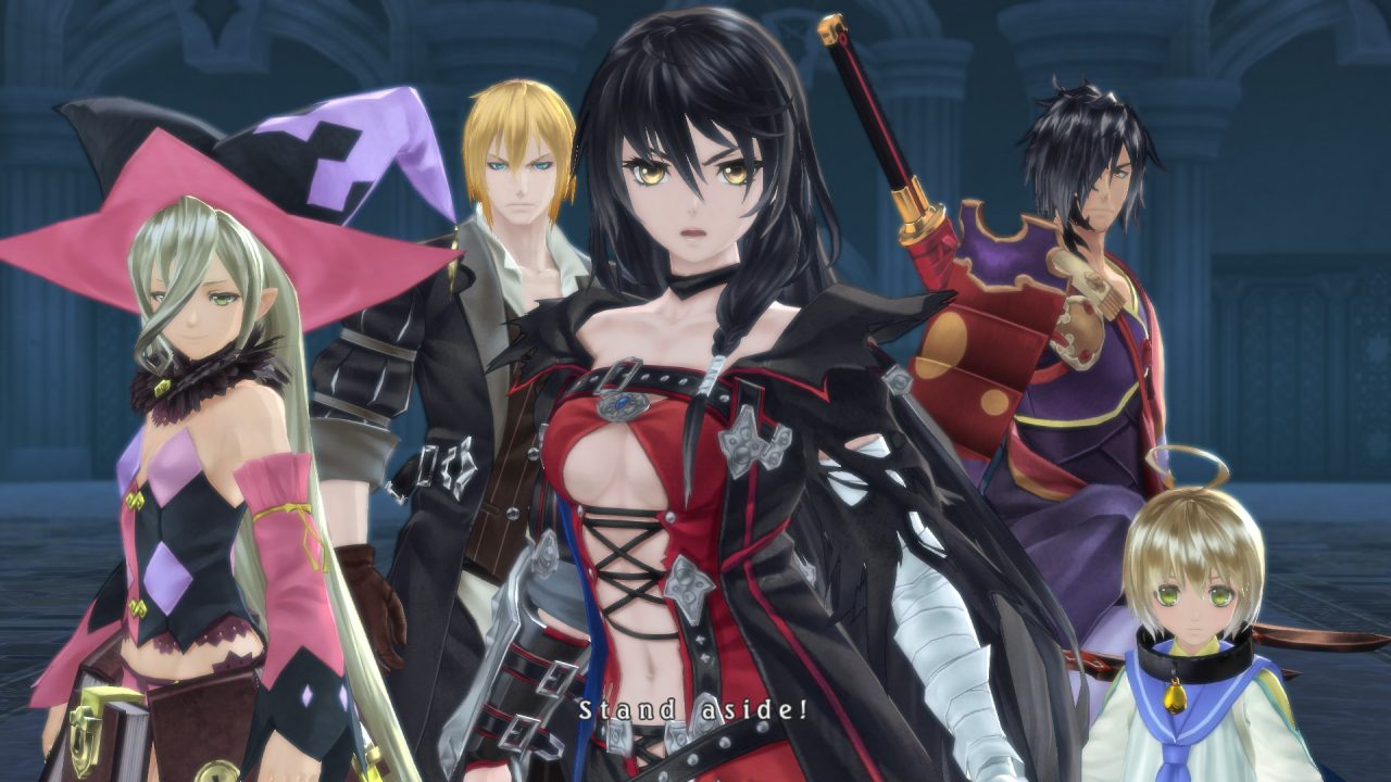 Velvet and the rest of the party in Tales of Berseria.