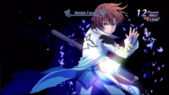 A shot of a Mystic Arte in Tales of Graces F