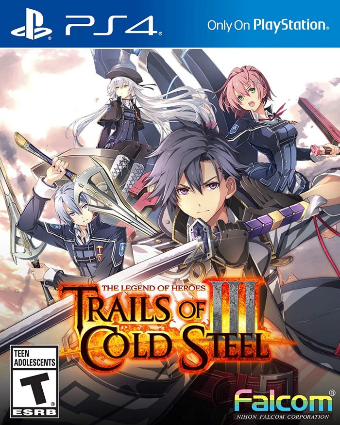 The Legend of Heroes Trails of Cold Steel III Cover Art US