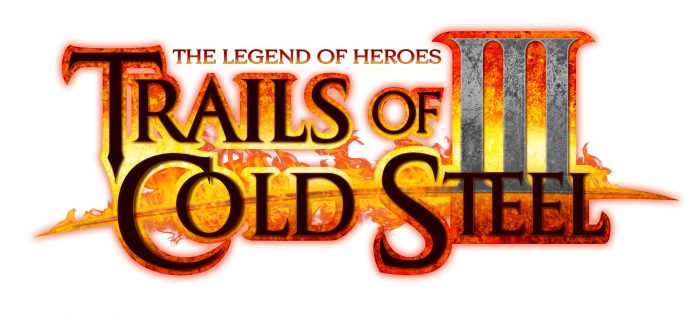 The Legend of Heroes Trails of Cold Steel III Logo US White